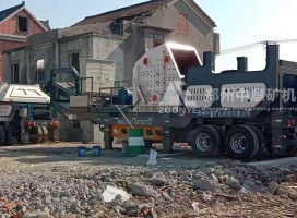 年產60萬噸移動式建筑石子破碎機多少錢一臺