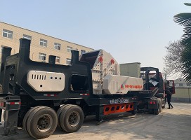 鄭州中意年處理120萬方成套建筑垃圾處理設(shè)備發(fā)往廣東