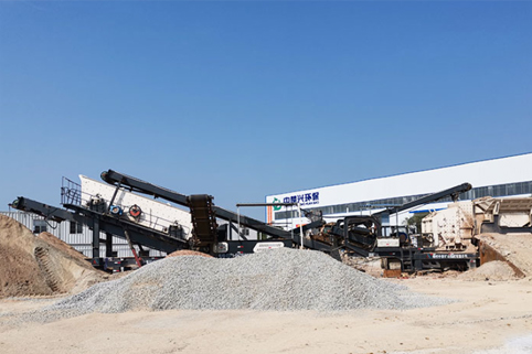 湖南中楚興環保年處理200萬噸建筑固廢資源化項目順利投產