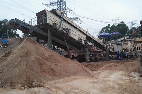 陜西西安鳳凰涅槃再生公司建筑垃圾回收項目