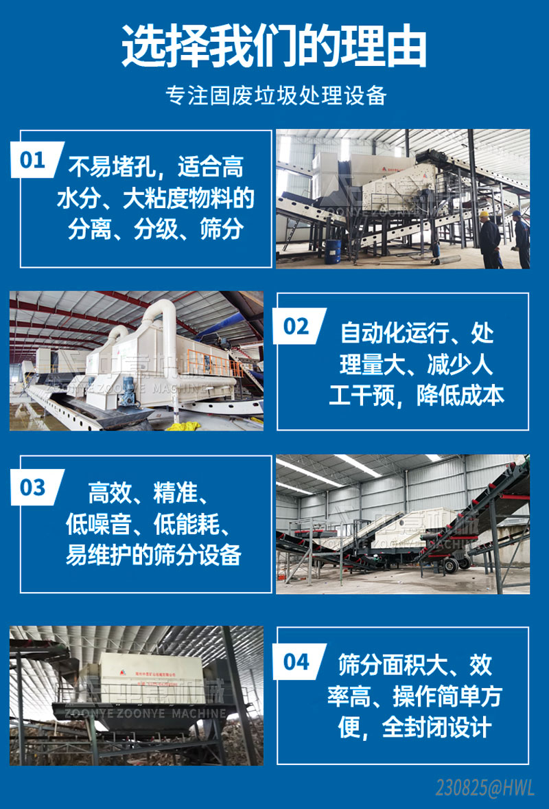 固廢垃圾處理設備優勢
