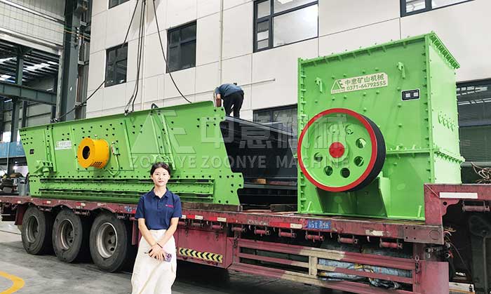 國產裝備再啟程！中意機械建筑裝修垃圾破碎篩分設備奔赴客戶現場