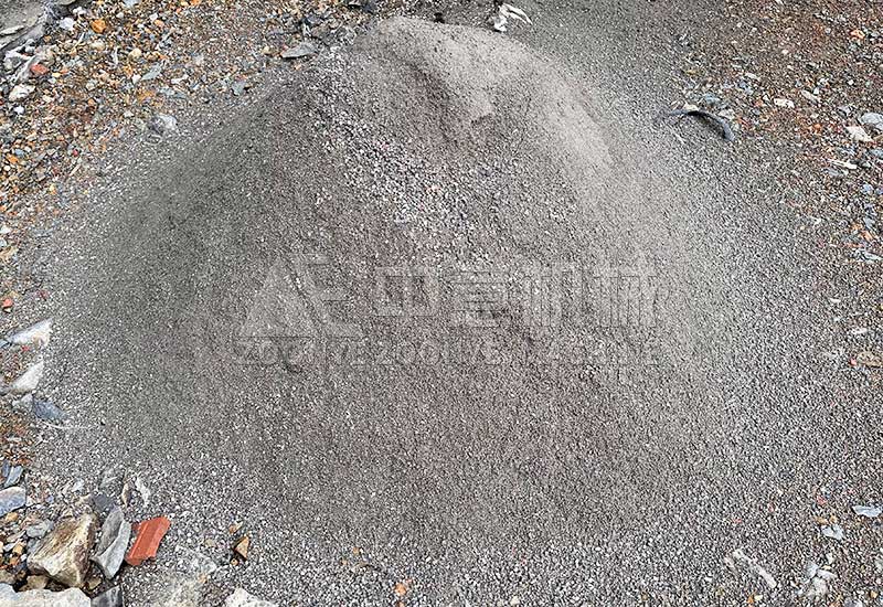 篩分出的細(xì)沙